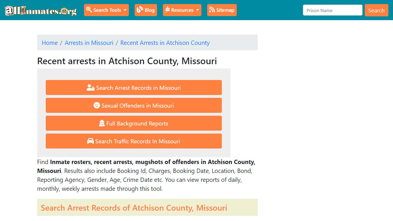 Recent arrests in Atchison County, Missouri | Mugshots, Rosters ...