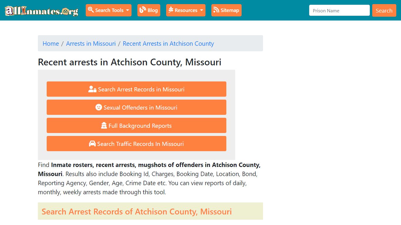 Recent arrests in Atchison County, Missouri | Mugshots, Rosters ...